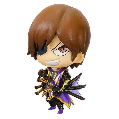 「未使用品」戦国BASARA トレーディングフィギュア まめ戦国BASARAぷらす ［2.伊達政宗((中古品)