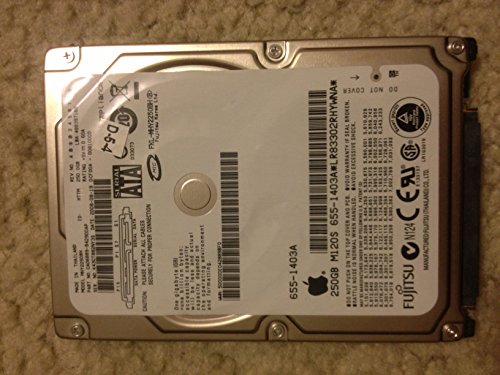 「非常に良い」MHY2250BH PN CA06889-B42900AP、Fujitsu 250GB SATA 2.5 ハードドライブ(中古品)
