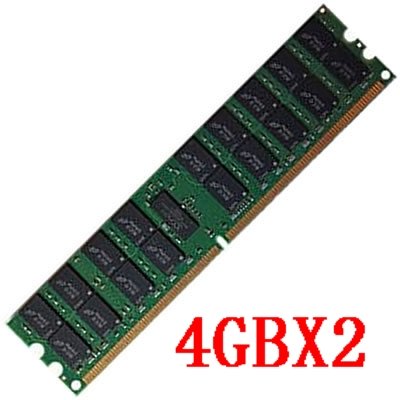 8GBセットメモリー（4GBX2) PowerEdge R905対応PC2-6400 Registered ECC  (中古品)