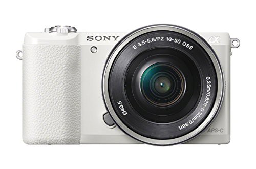 Sony - Alpha A5100 Mirrorless Camera [with 16-50mm Retractable Lens] W(中古品)