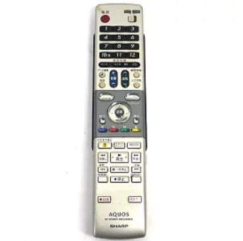 「非常に良い」シャープ HI-VISION RECORDERリモコン GA557PA(中古品)
