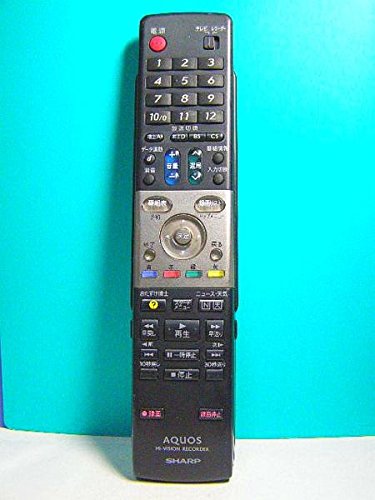 「非常に良い」シャープ HI-VISION RECORDERリモコン GA651PA 蓋無(中古品)