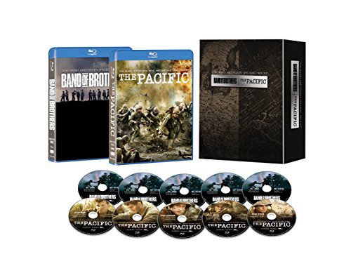 バンド・オブ・ブラザース/ザ・パシフィック ブルーレイ セット(初回限定生(中古品)の通販は