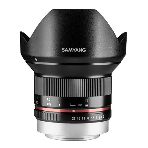 SAMYANG 単焦点広角レンズ 12mm F2.0 ブラック マイクロフォーサーズ用