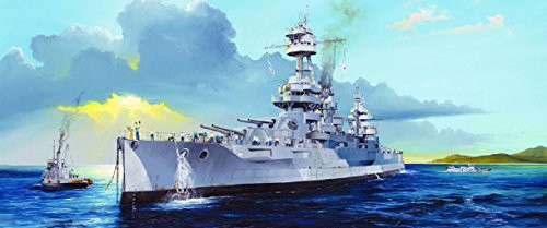 トランペッター 1/350 アメリカ海軍戦艦 BB-39 ニューヨーク プラモデル(中古品)