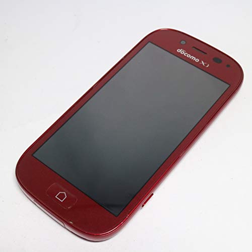 docomo　F-06F　らくらくスマートフォン3　レッド　白ロム(中古品)の通販は 6,270円