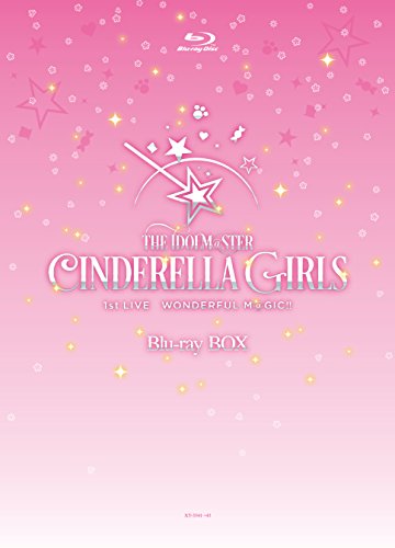 「ほぼ新品」THE IDOLM@STER CINDERELLA GIRLS 1stLIVE WONDERFUL M@GIC!! （Blu-ray3枚(中古品)