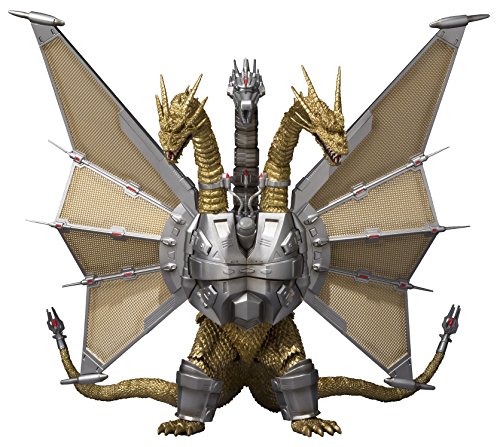 「非常に良い」S.H.モンスターアーツ メカキングギドラ フィギュア(中古品)