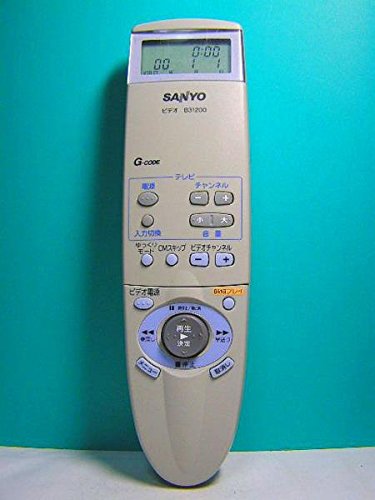 「非常に良い」サンヨー ビデオリモコン B31200(中古品)