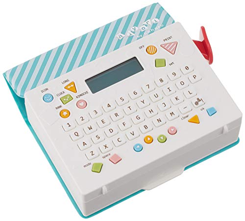 キングジム スケジュールシールプリンター「ひより」 ホワイト MP365(中古品)