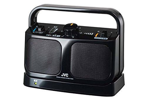 「非常に良い」JVC SP-A850-B テレビ用ワイヤレススピーカー みみ楽シリーズ ブラック(中古品)