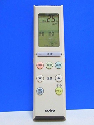 サンヨー エアコンリモコン RCS-DT1(中古品)