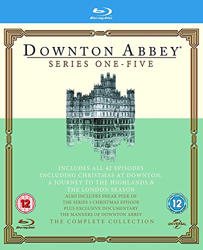 「未使用品」Downton Abbey Season 1 - 5 / ダウントン アビー シーズン 1 - 5 [Blu-ray(中古品)