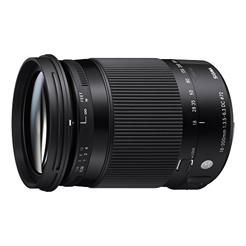 SIGMA 高倍率ズームレンズ Contemporary 18-300mm F3.5-6.3 DC MACRO HSM (中古品)