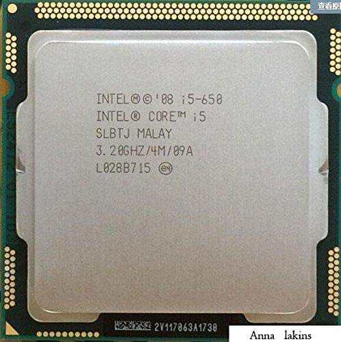 The620Guy インテルコアi5-650 3.2GHz3.20ghz 4メートルslbtjソケット