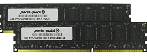 8?GB ( 2?x 4?GB )メモリアップグレードfor Gigabyte ga-q77?m-d2hマザーボ(中古品)