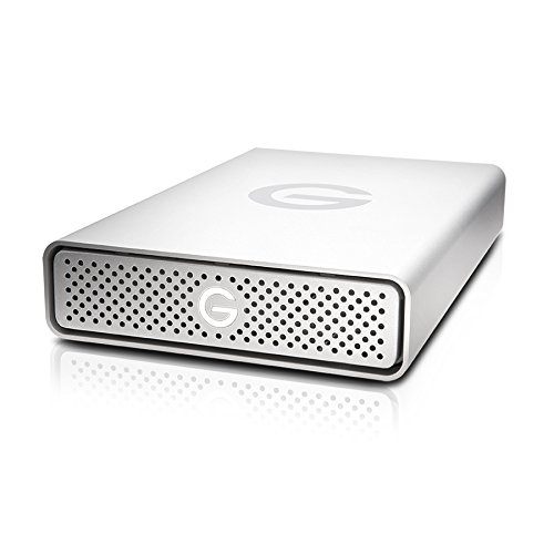 「未使用品」G-Technology 0G03674 6TB G-DRIVE USB G1 - シルバー(中古品)