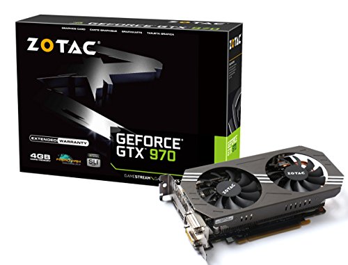 「未使用品」ZOTAC ZT-90101-10P GTX970 4GB GDDR5 DirectX 12 OpenGL 4.4 並行輸入(中古品)