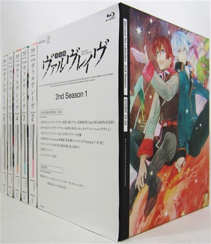 革命機ヴァルヴレイヴ 2nd SEASON (完全生産限定版) 全6巻セット [ Blu-ray(中古品)の通販は