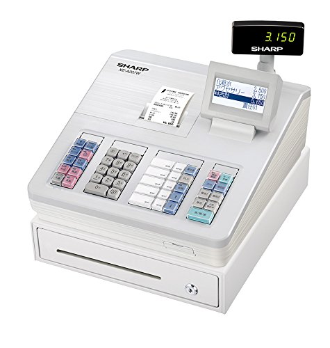 SHARP XE-A20 電子レジスター ホワイト　中古品 Yahoo!オークション -「xe-a20」の落札相場・落札価格