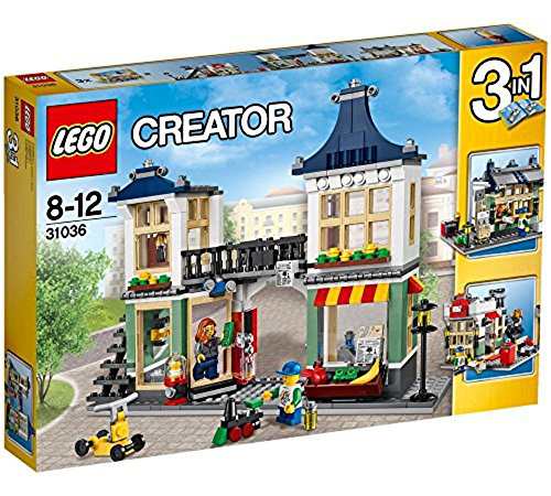 レゴ (LEGO) クリエイター おもちゃ屋と町の小さなお店 31036(中古品)