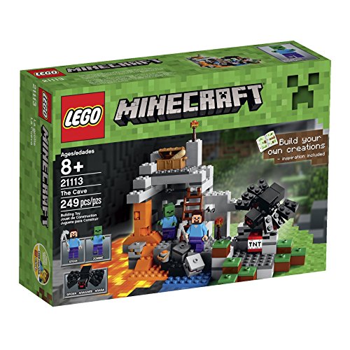 「非常に良い」輸入レゴ マインクラフト ザ・ケイブ 洞窟（LEGO Minecraft The Cave 21113(中古品)