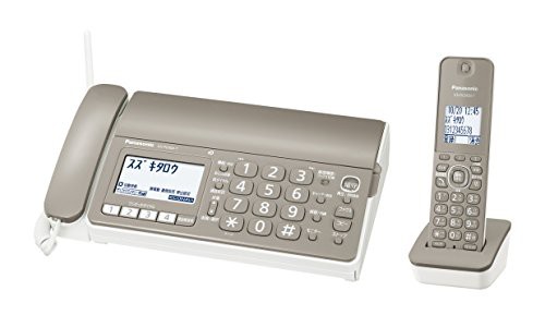 パナソニック おたっくす デジタルコードレスFAX 子機1台付き 1.9GHz DECT (中古品)