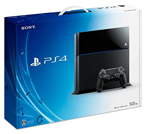 「非常に良い」PlayStation 4 ジェット・ブラック 500GB (CUH-1100AB01) メーカー生産終 (中古品)