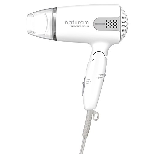 「未使用品」テスコム (TESCOM) ドライヤー マイナスイオン付 naturam ホワイト TID295-(中古品)
