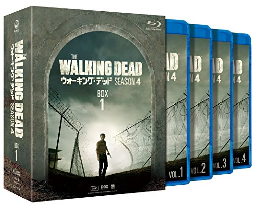 「ほぼ新品」ウォーキング・デッド4 Blu-ray BOX-1(中古品)