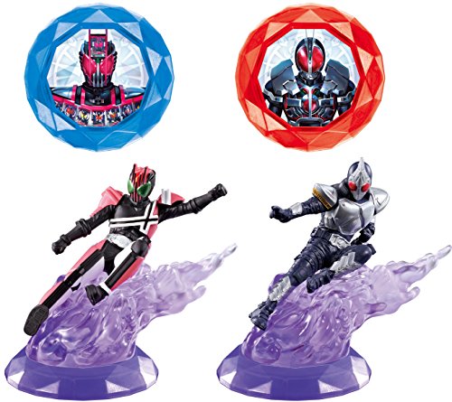 「ほぼ新品」仮面ライダー サモンライド! [SR-02]闇のライドフィギュア &amp; チップセット (中古品)