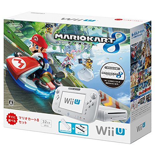 ほぼ新品」Wii U マリオカート8 セット シロ メーカー生産終了 (中古品 