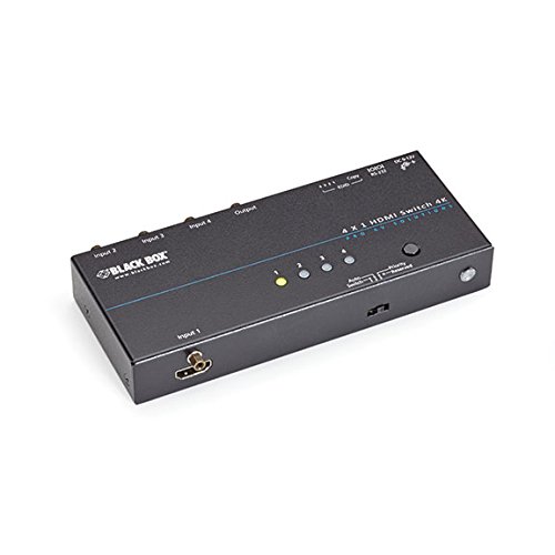 「未使用品」Black Box VSW-HDMI2X1-4K 4K HDMIマトリックススイッチ 2 x 1(中古品)