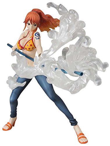 フィギュアーツZERO ONE PIECE ナミ -Ver.ミルキーボール- 約140mm PVC&amp;ABS(中古品)