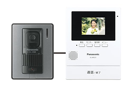 パナソニック(Panasonic) テレビドアホン1-2タイプ 親機 約2.7型 VL-SV21K(中古品)