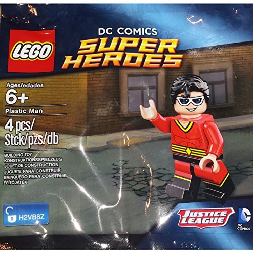 「ほぼ新品」LEGO Super Heroes: Plastic Man セット 5004081 (袋詰め)(中古品)