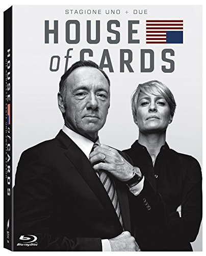 「未使用品」house of cards - season 01-02 (8 blu-ray) box set blu_ray Italian Impo(中古品)