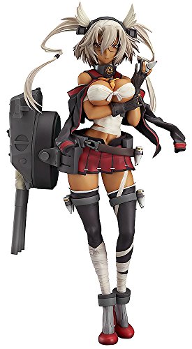 「ほぼ新品」分け取りこれくしょん -艦これ- 武蔵 軽兵装Ver. 1/8規模 ABS&ATBC-PVC製  (中古品)