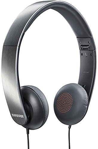 SHURE ヘッドホン SRH145 密閉型 ポータブル シルバー SRH145-A  国内(中古品)