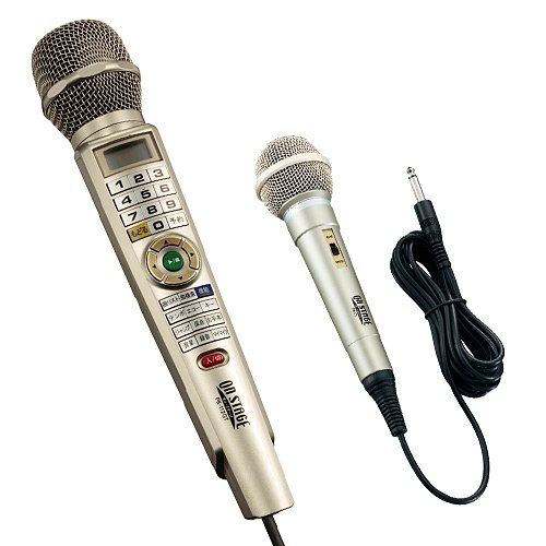 （ペアマイクセット） ワイヤードタイプパーソナルカラオケ ゴールドPK-112(中古品)の通販は 12,451円