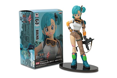ドラゴンボール SCultures BIG 造形天下一武道会4 其ノ七 ブルマ フィギュ (中古品)
