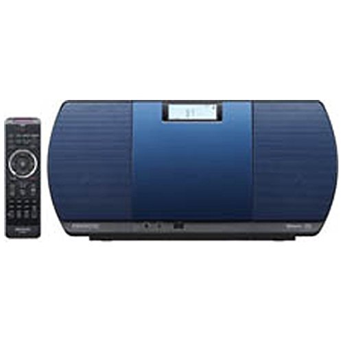 「ほぼ新品」ケンウッド コンポ CR-D3-L [ブルー](中古品)
