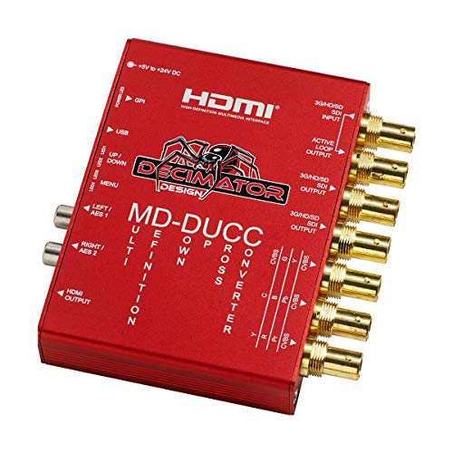 デシメータ MD-DUCC マルチデフィニトン ダウンアップ クロス コンバーター(中古品)