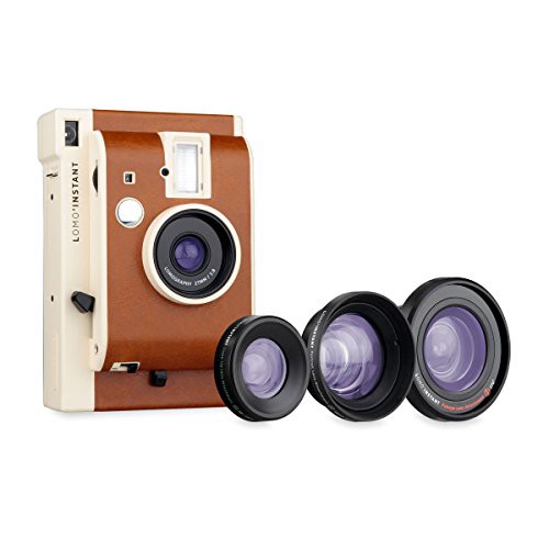 Lomo'Instant + 3種のアタッチメントレンズセット付き (Sanremo)(中古品)