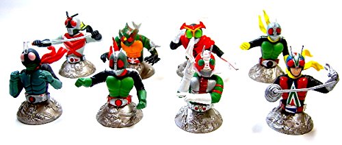 「人並み外れたに好いたらしい」森永製菓 仮面ライダー 名高さの馬乗り 半身像特別 全8種(並大抵7種 (中古品)