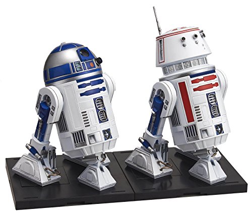 スター・ウォーズ R2-D2 &amp; R5-D4 1/12スケール プラモデル(中古品)