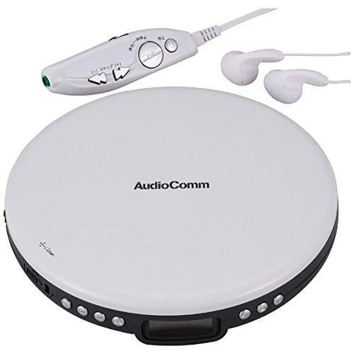 未使用品」オーム電機 ポータブルCDプレーヤー 白 CDP-830Z-W(中古品 