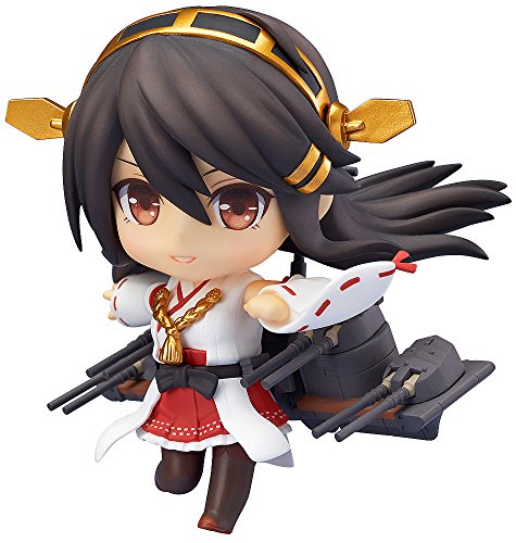 「ほぼ新品」ねんどろいど 艦隊これくしょん -艦これ- 榛名 ノンスケール ABS&amp;ATBC-PVC (中古品)