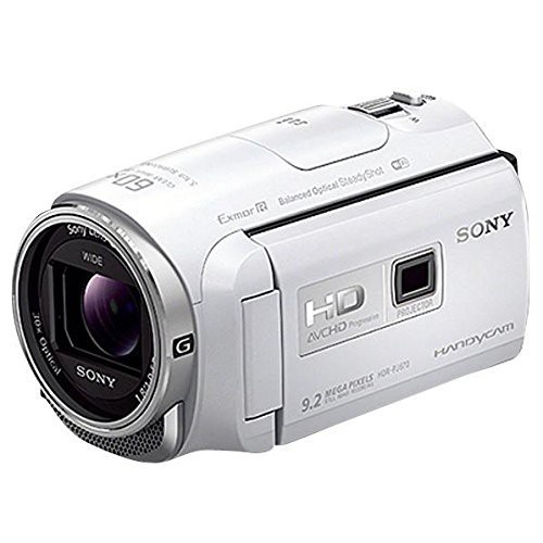 SONY HDビデオカメラ Handycam HDR-PJ670 ホワイト 光学30倍 HDR-PJ670