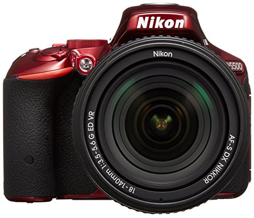 「非常に良い」Nikon デジタル一眼レフカメラ D5500 18-140 VR レンズキット レッド 2416 (中古品)